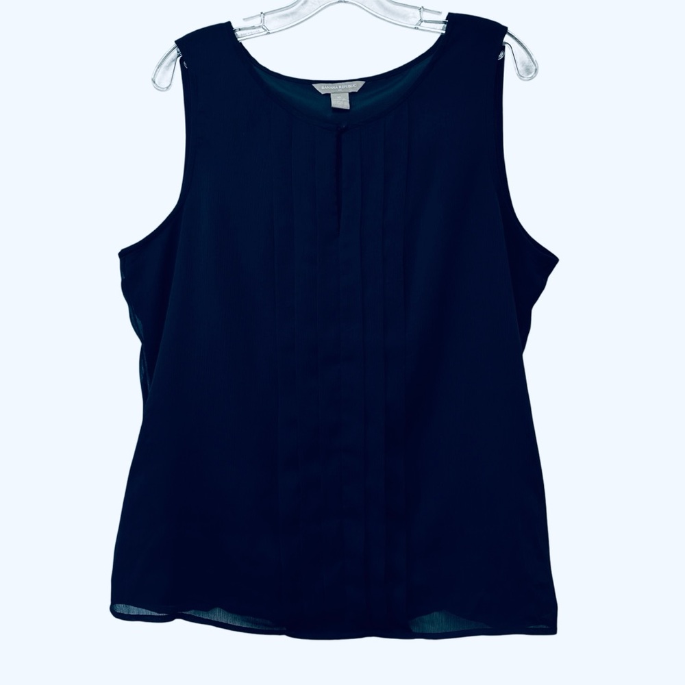 Banana Republic Factory Sleeveless Top True Navy